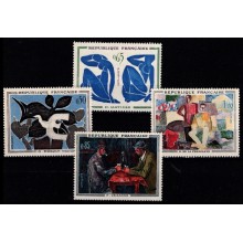 Moderne kunst. Frankrig. Komplet sæt. Postfrisk.